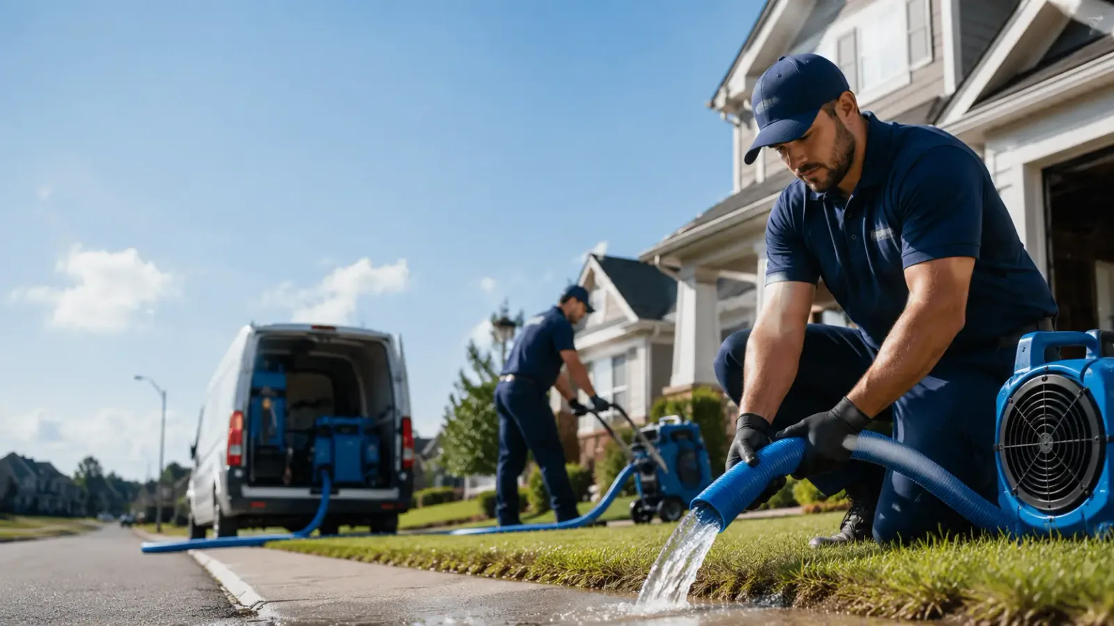 Flood Damage Restoration in Coalmont, IN